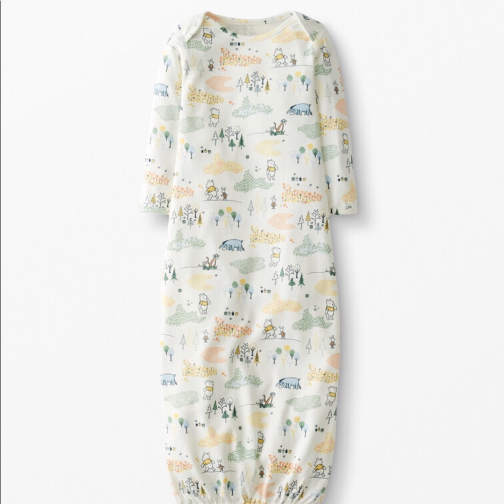 Disney Winnie the Pooh Baby Gown 3-6 mo